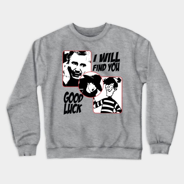 Finding Liam Crewneck Sweatshirt by GarBear Designs